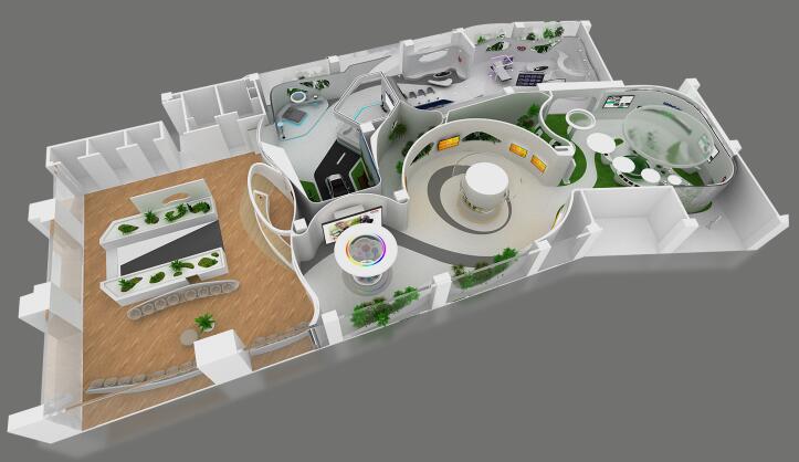 展臺設計中參觀路線該如何設計？參觀路線有幾種設計方法？