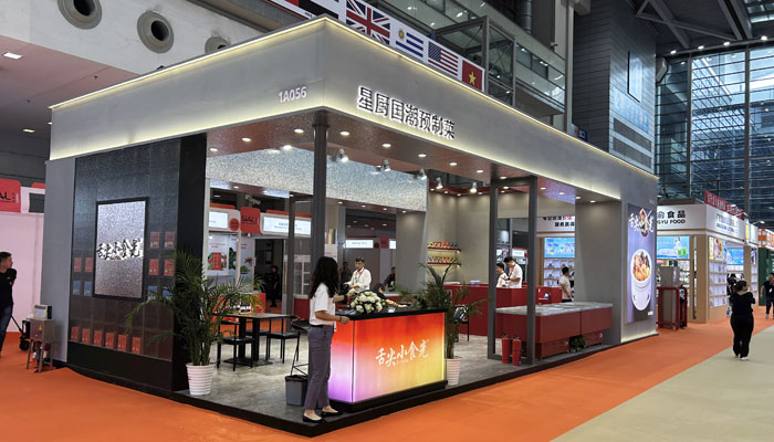 展臺(tái)展示搭建公司攜客戶(hù)亮相SIAL西雅國(guó)際食品展
