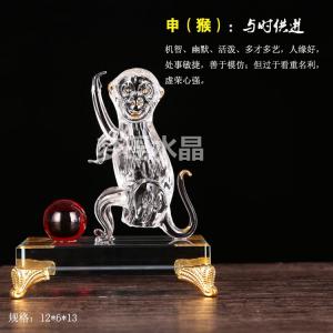 十二生肖水晶玻璃禮品3