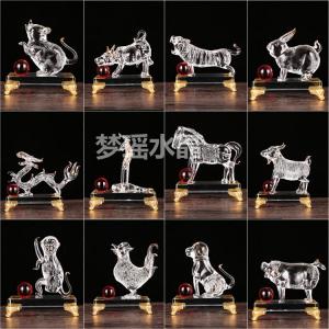 十二生肖水晶玻璃禮品1